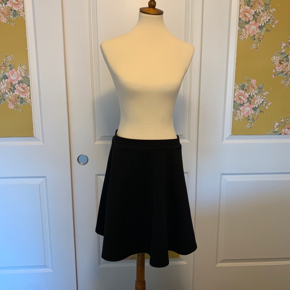 H&M Mini Black A-Line Skirt